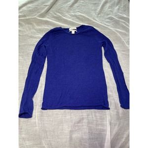 Ellen Tracy 100% Extra Fine Merino Wool Long Sleeve Women’s Small